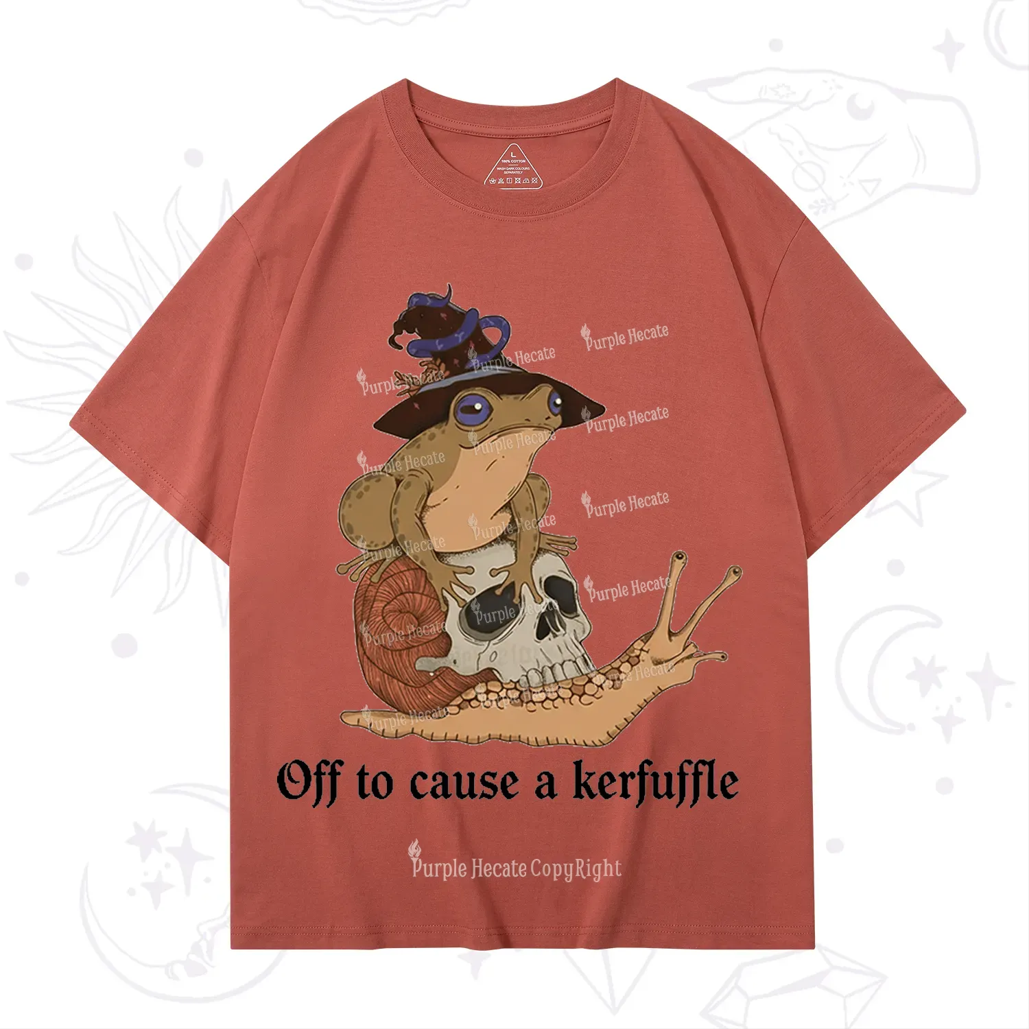 Purplehecate Off To Cause A Kerfuffle T-Shirt