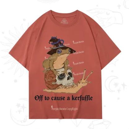 Purplehecate Off To Cause A Kerfuffle T-Shirt