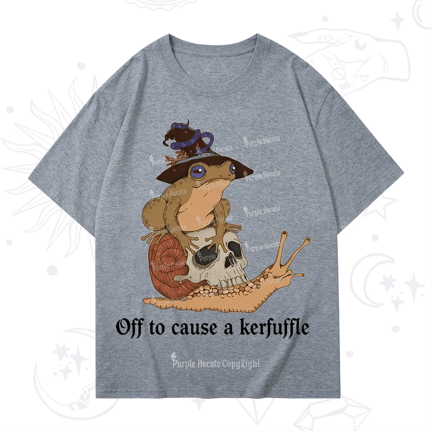 Purplehecate Off To Cause A Kerfuffle T-Shirt