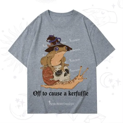 Purplehecate Off To Cause A Kerfuffle T-Shirt