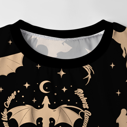 Purplehecate Fantasy Dragon Allover Pajamas