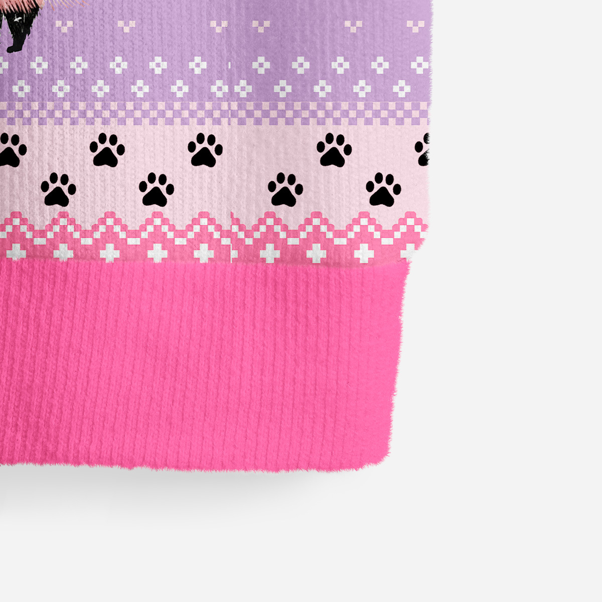 Purplehecate Funny Black Cat in Tree Ugly Sweater Vest