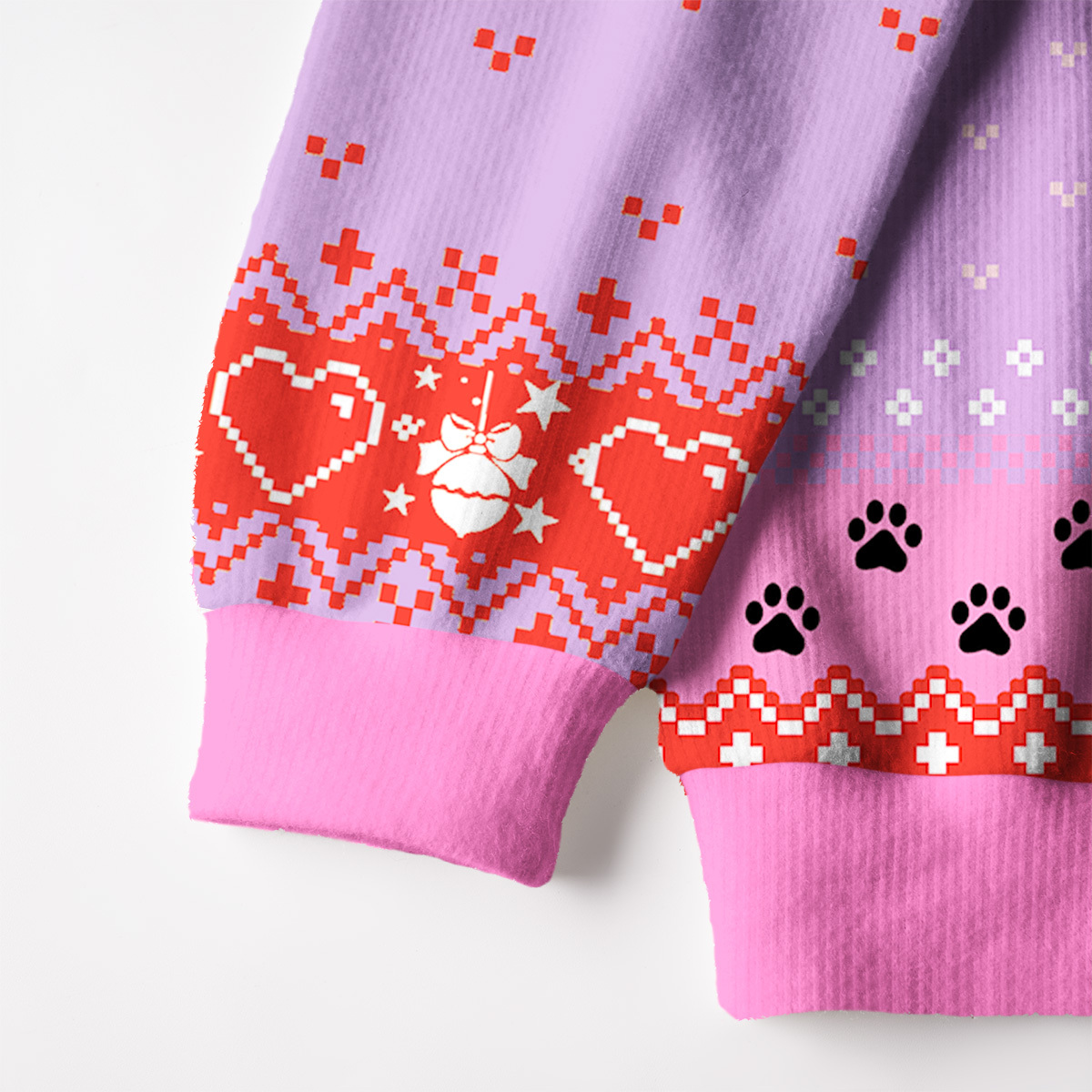 Purplehecate Funny Black Cat in Tree Fuzzy Ugly Sweatshirt