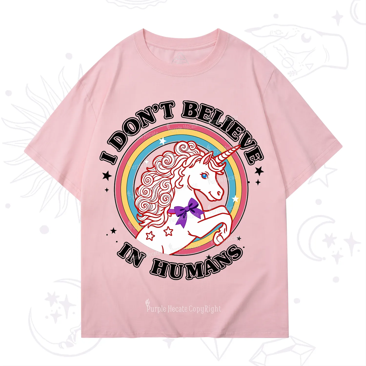 Purplehecate I Don't Believe In Humans T-Shirt