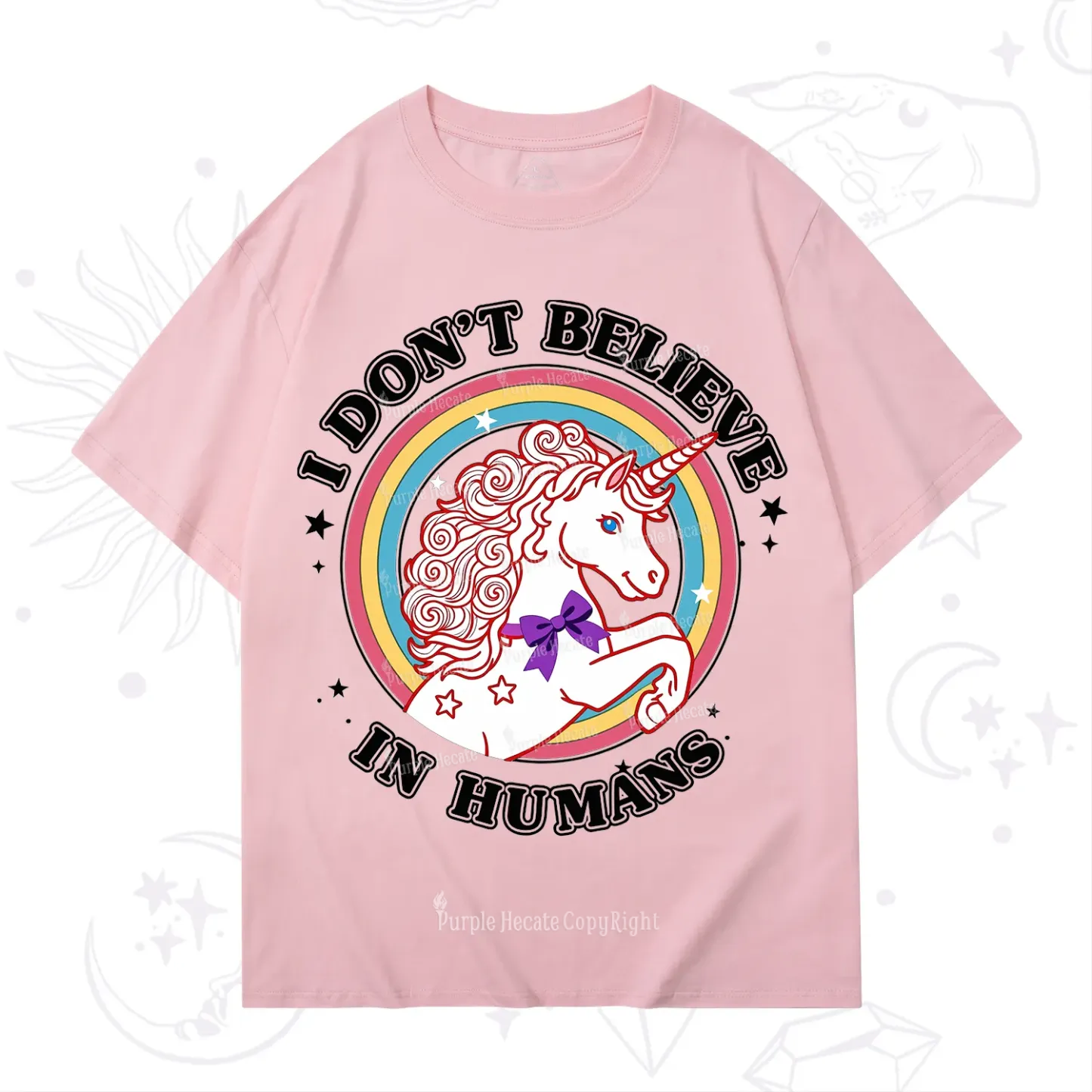 Purplehecate I Don't Believe In Humans T-Shirt