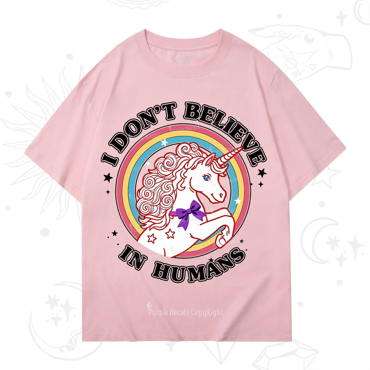Purplehecate I Don't Believe In Humans T-Shirt