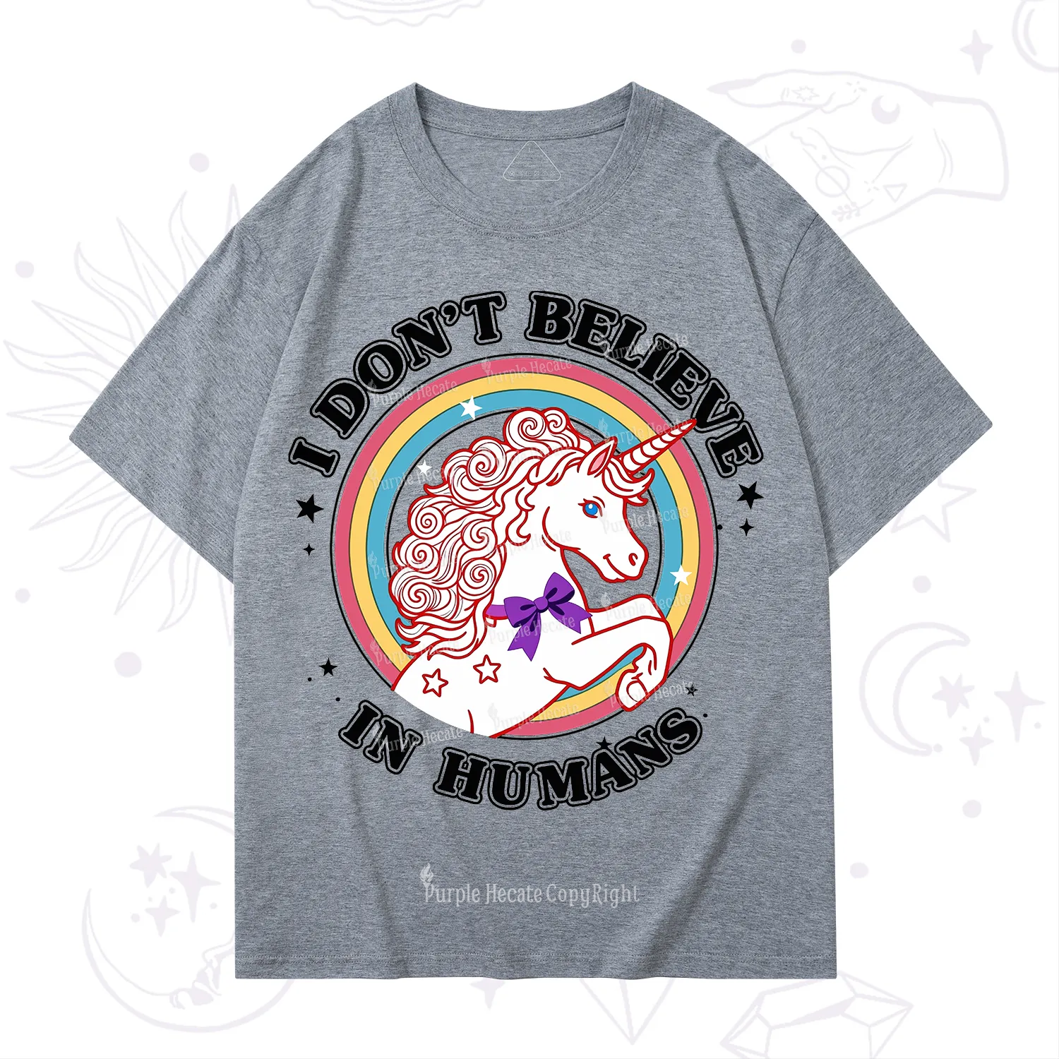 Purplehecate I Don't Believe In Humans T-Shirt