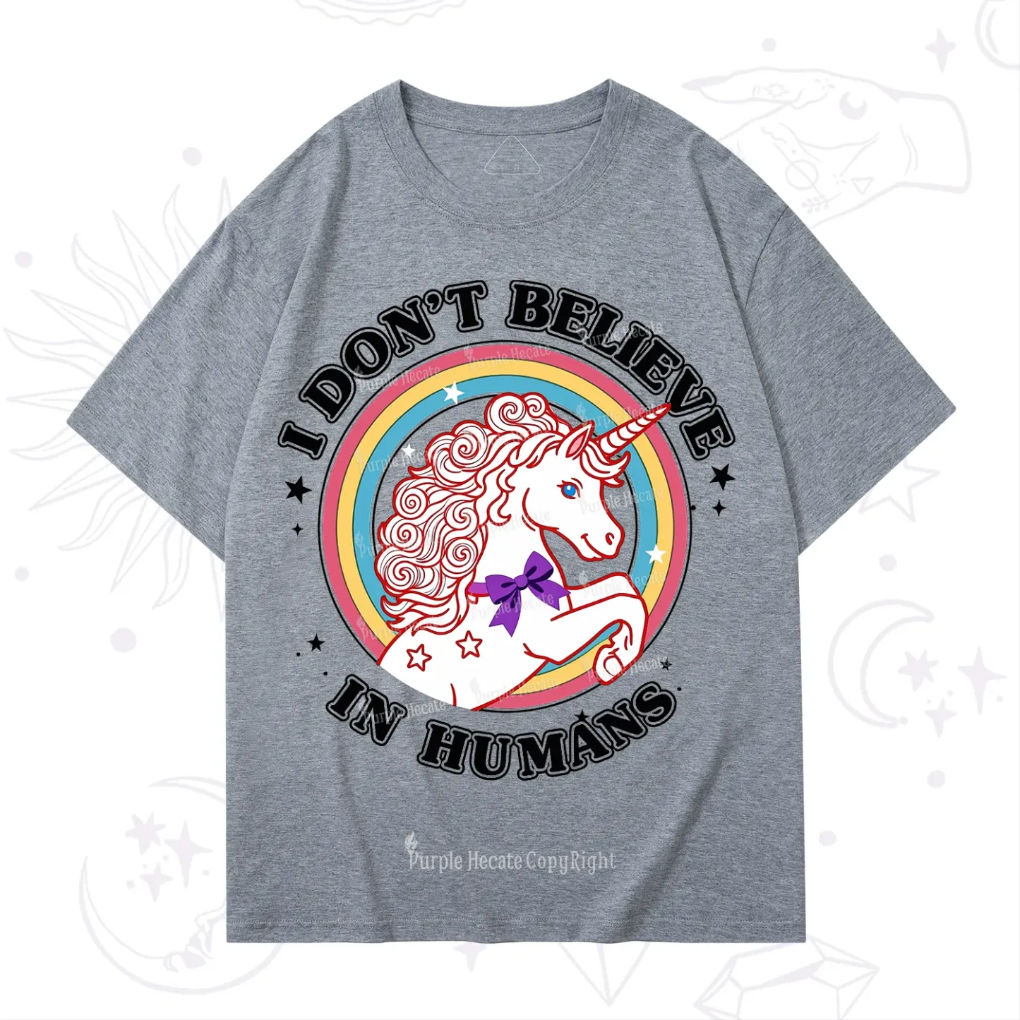 Purplehecate I Don't Believe In Humans T-Shirt