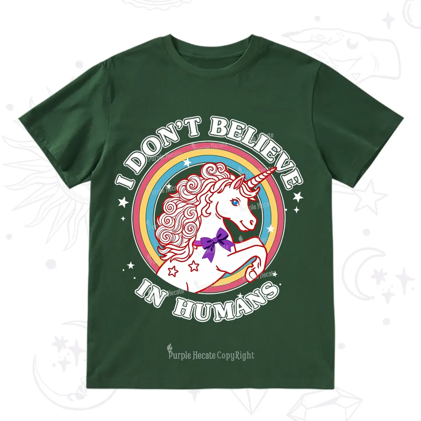 Purplehecate I Don't Believe In Humans T-Shirt