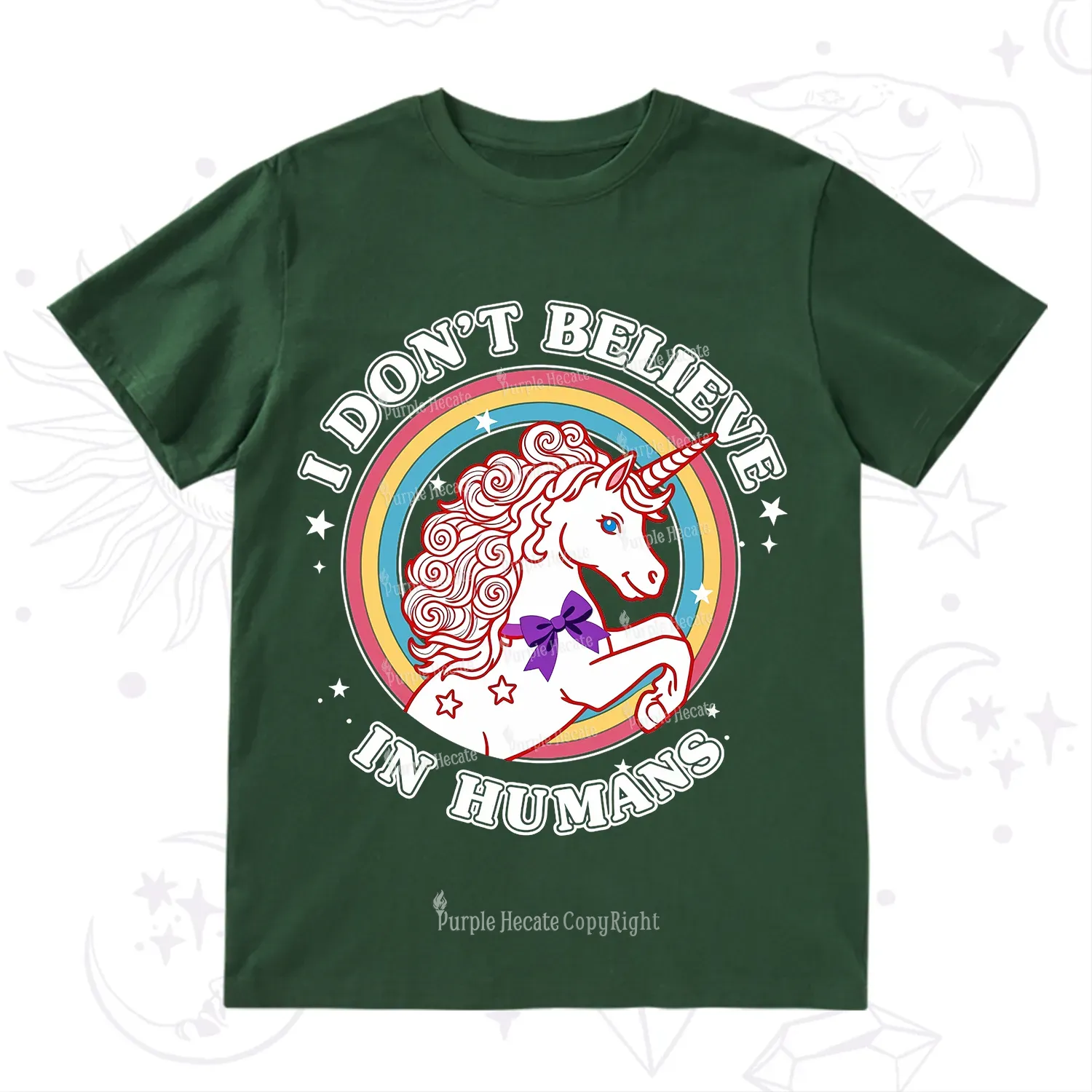 Purplehecate I Don't Believe In Humans T-Shirt