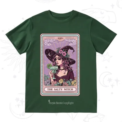 Purplehecate The Salty Witch Tarot T-Shirt