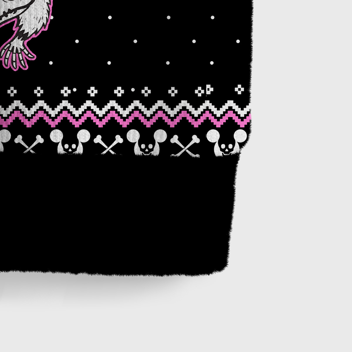 [Copy]Purplehecate You're Gross Crop Fuzzy Ugly Sweatshirt