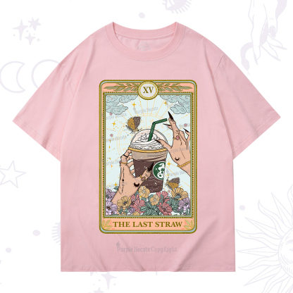 Purplehecate The Last Straw Tarot T-Shirt