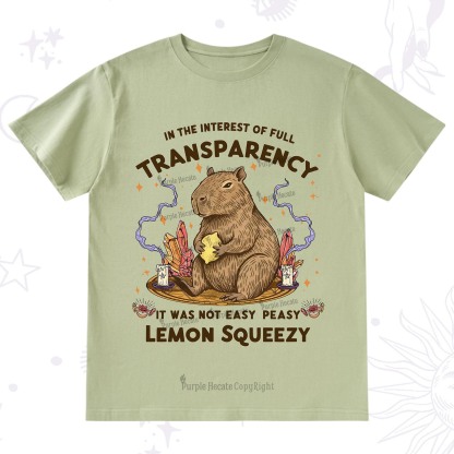 Purplehecate Funny Capybara T-Shirt