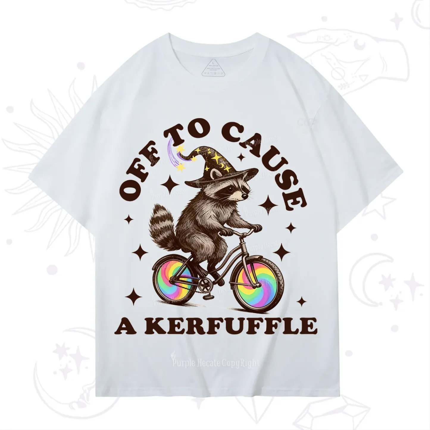 Purplehecate Off To Cause A Kerfuffle T-Shirt