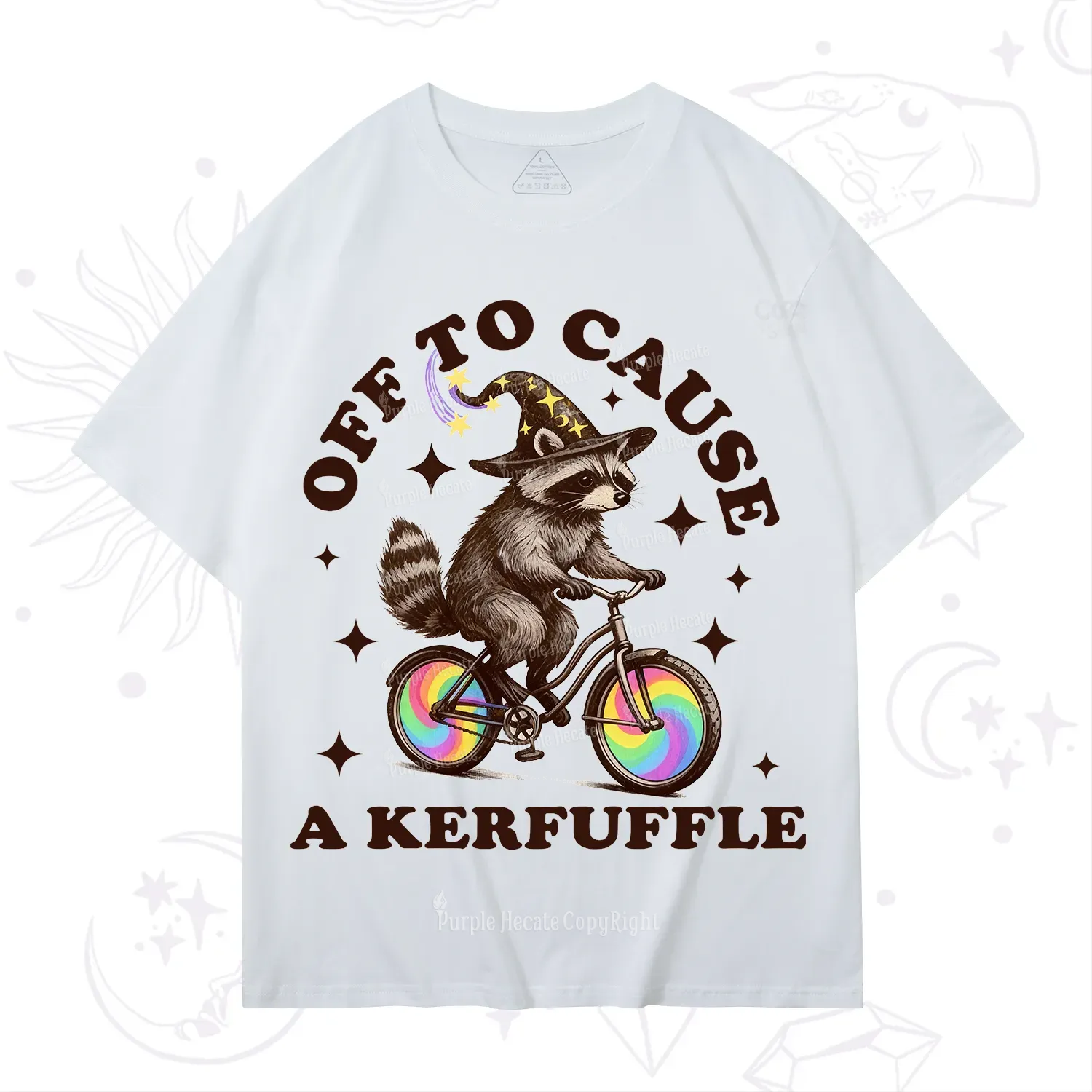 Purplehecate Off To Cause A Kerfuffle T-Shirt