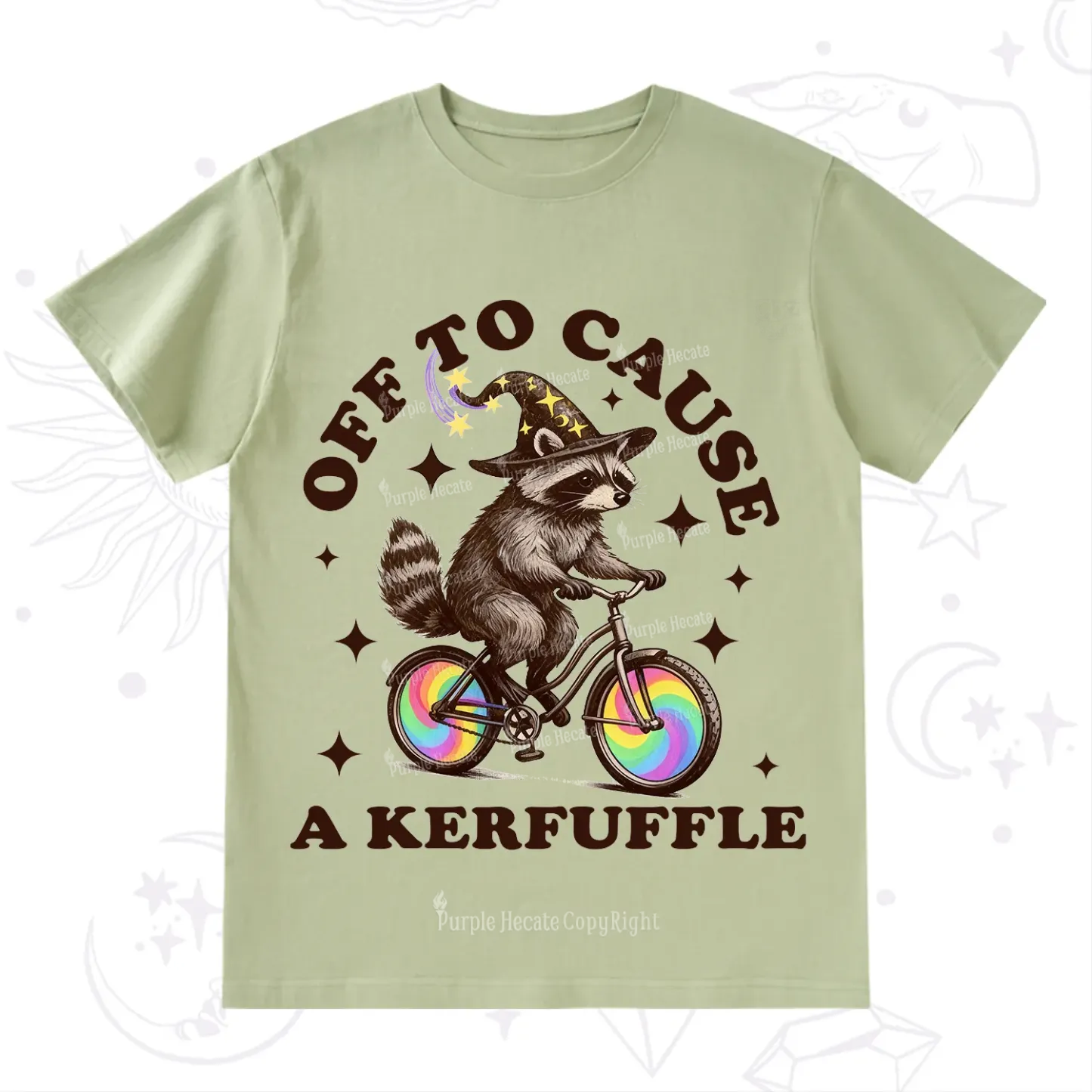 Purplehecate Off To Cause A Kerfuffle T-Shirt