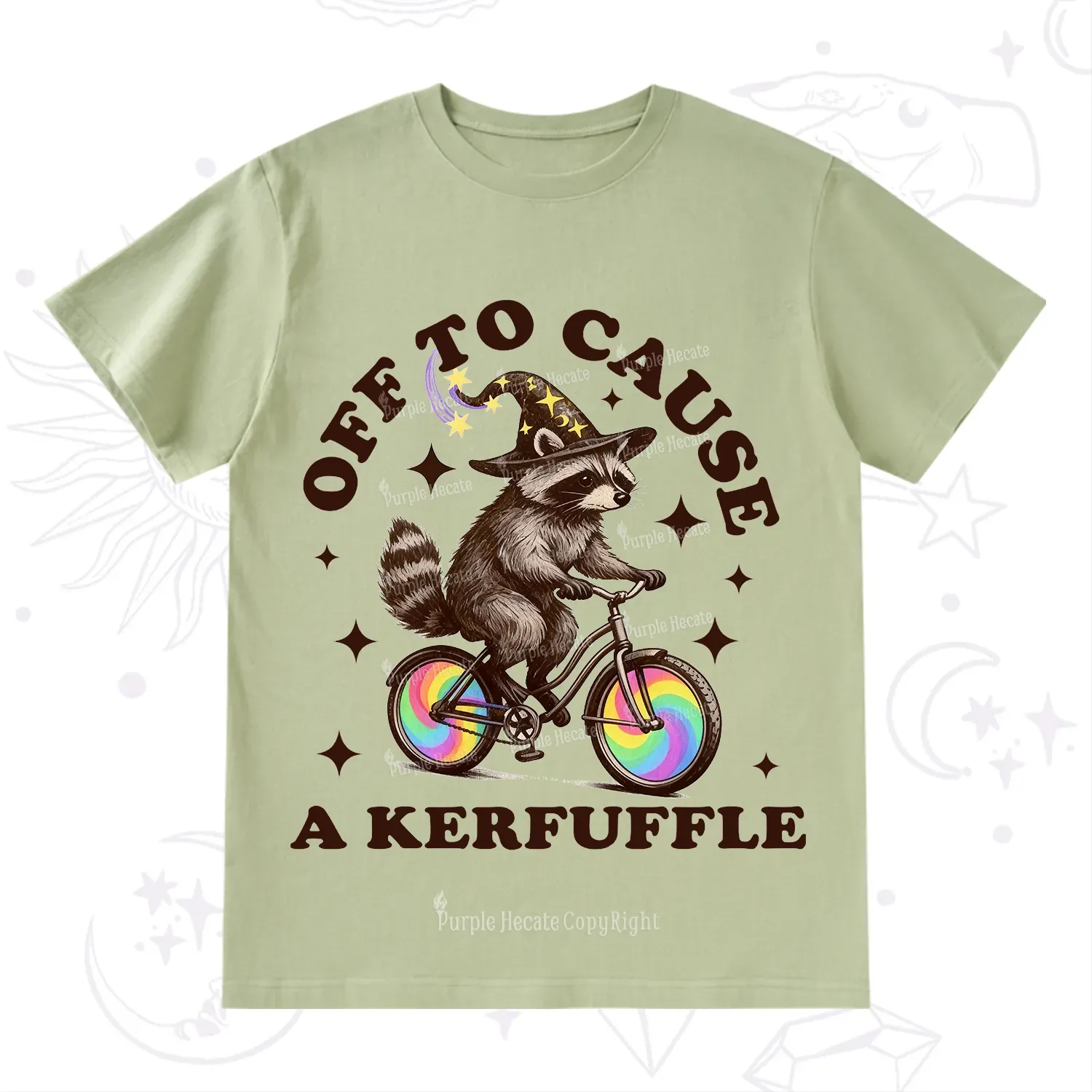 Purplehecate Off To Cause A Kerfuffle T-Shirt