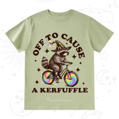 Purplehecate Off To Cause A Kerfuffle T-Shirt