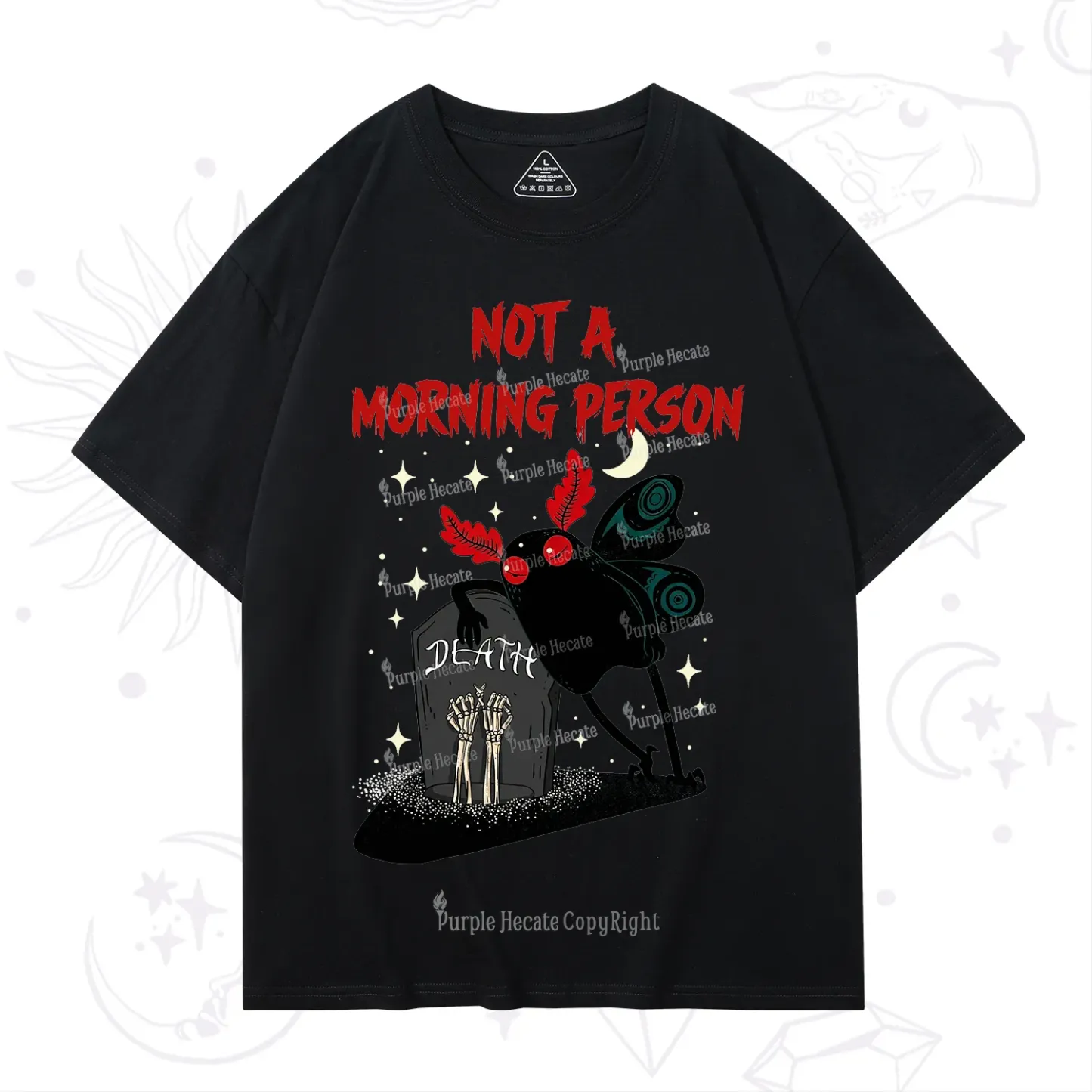 Purplehecate Not A Morning Person T-Shirt
