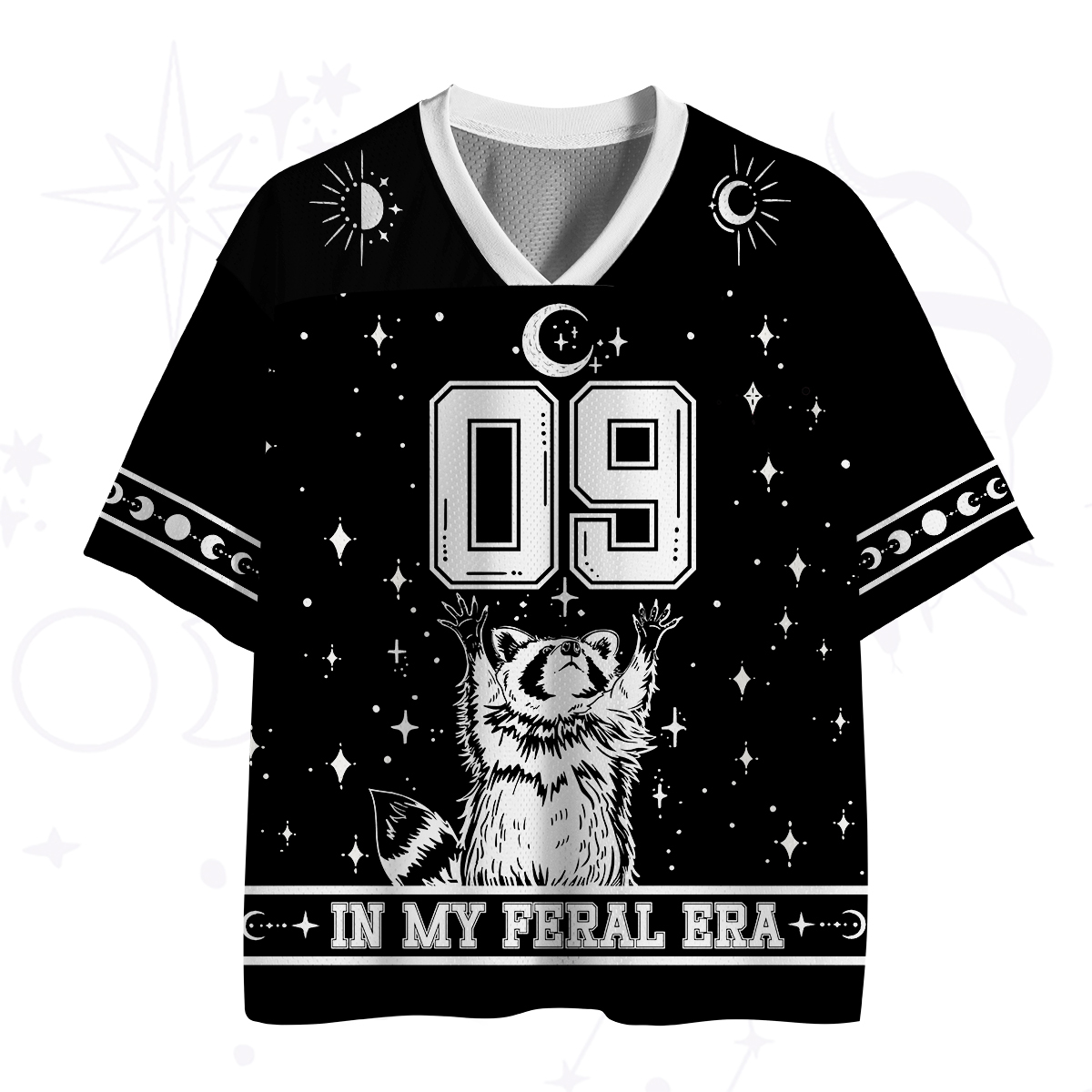 Purplehecate In My Feral Era Raccoon Mesh Jersey