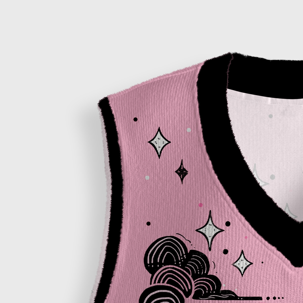 Purplehecate Live Weird Fake Your Death Ugly Sweater Vest