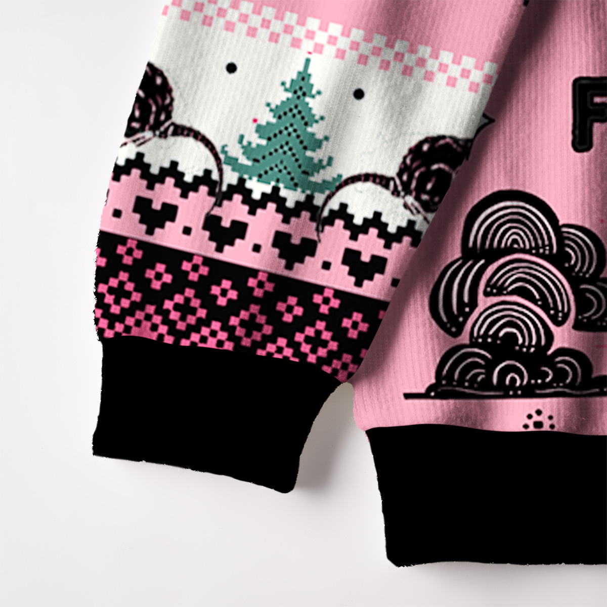 Purplehecate Live Weird Fake Your Death Fuzzy Ugly Sweatshirt