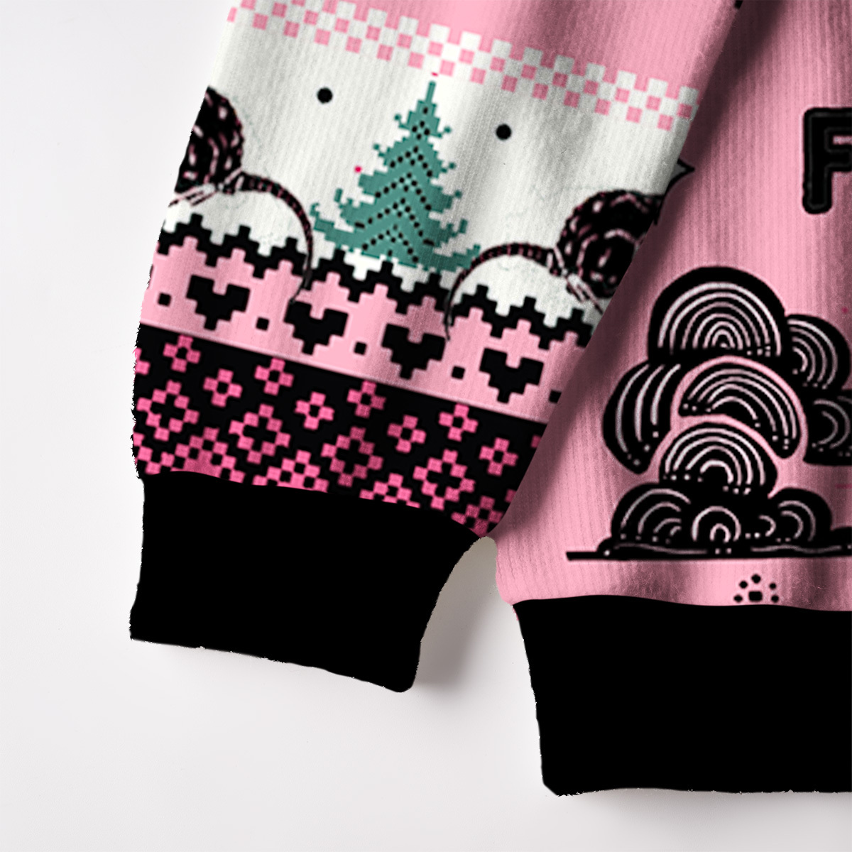 Purplehecate Live Weird Fake Your Death Fuzzy Ugly Sweatshirt