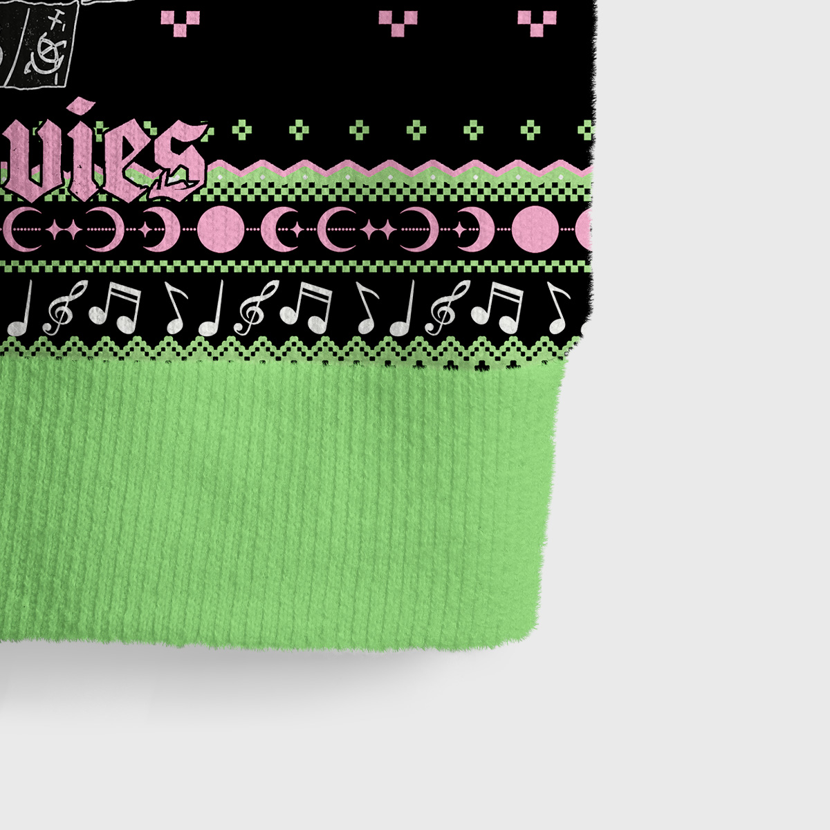 Purplehecate I Find Peace With Cats Music Cult Movies Ugly Sweater Vest