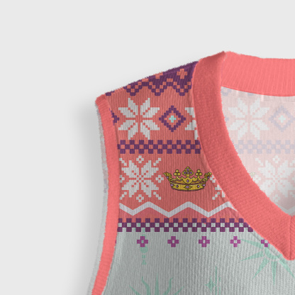 Purplehecate The Nail Tech Life Tarot Ugly Sweater Vest