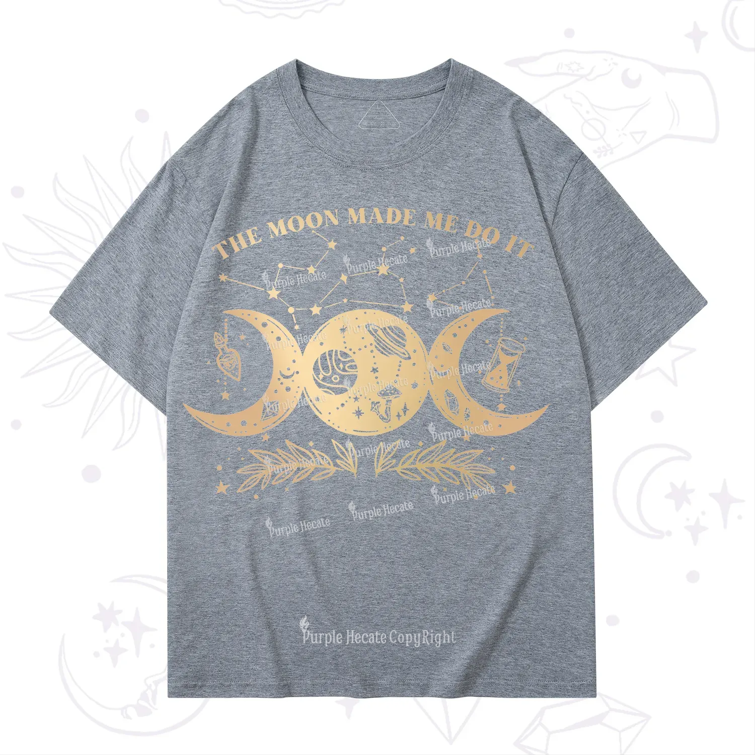 Purplehecate The Moon Made Me Do Itd T-Shirt