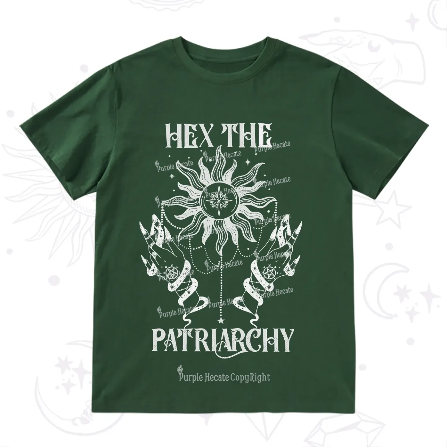 Purplehecate Hex The Patriarchy T-Shirt