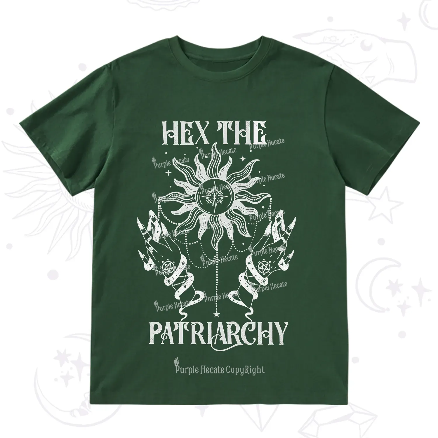 Purplehecate Hex The Patriarchy T-Shirt