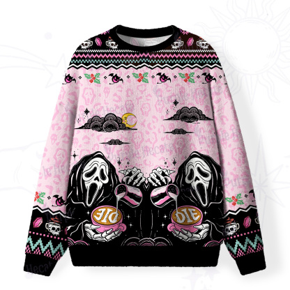 Purplehecate The You Can Learn Latte Art Fuzzy Ugly Sweatshirt