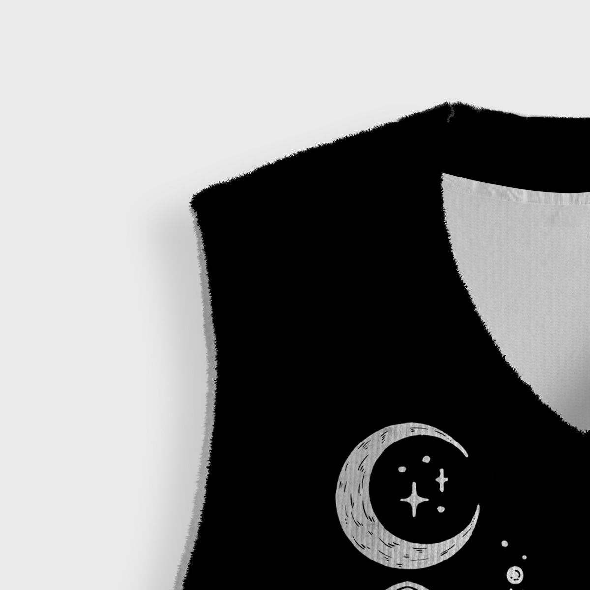 Purplehecate The Team Trash Raccoon & Possum Ugly Sweater Vest