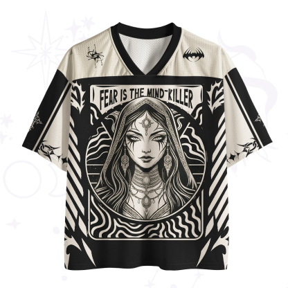 Purplehecate Witch of Inner Strength Occult Graphic Mesh Jersey