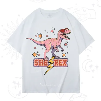 Purplehecate T Rex Dinosaur Girl T-Shirt