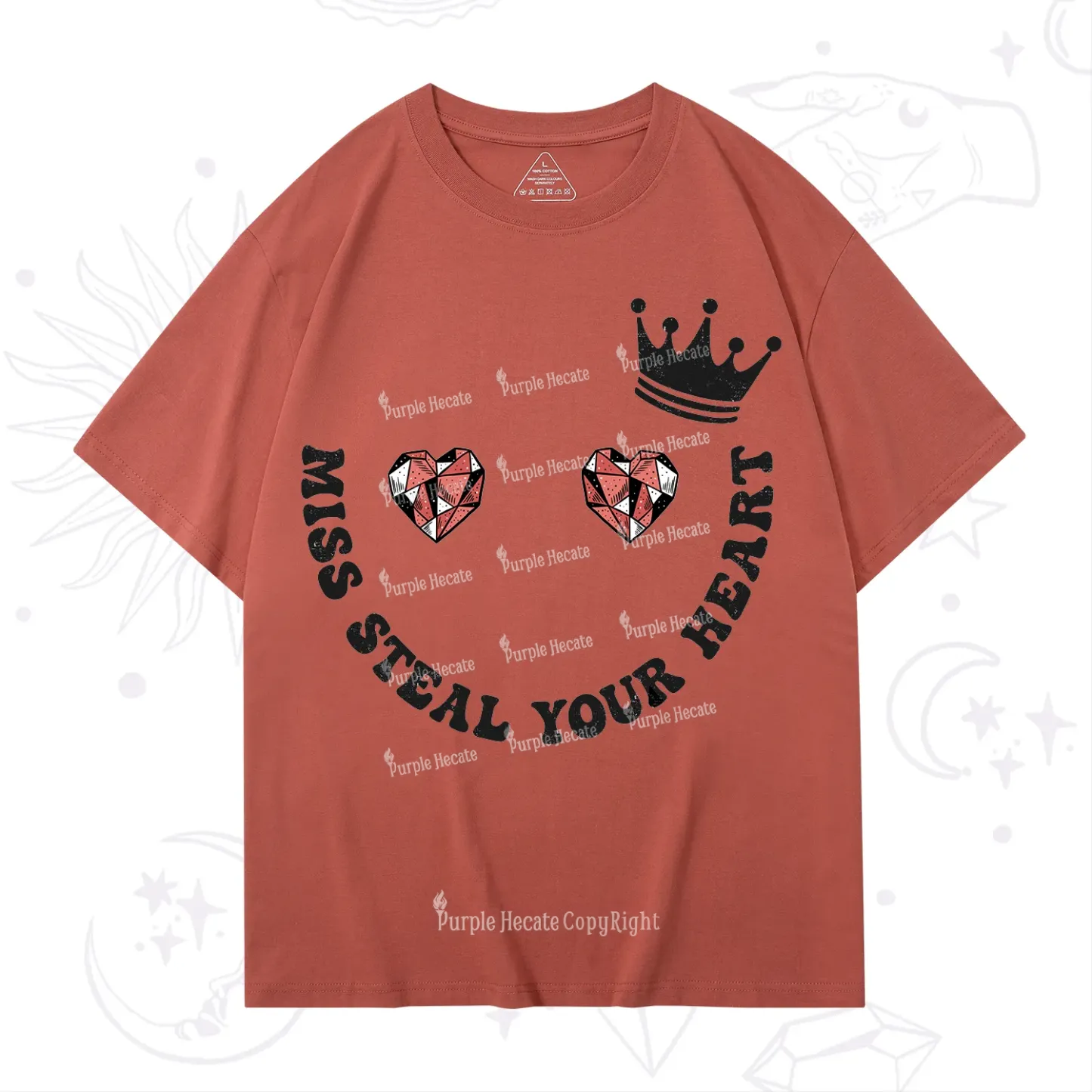 Purplehecate Miss Steal Your Heart Valentine T-Shirt