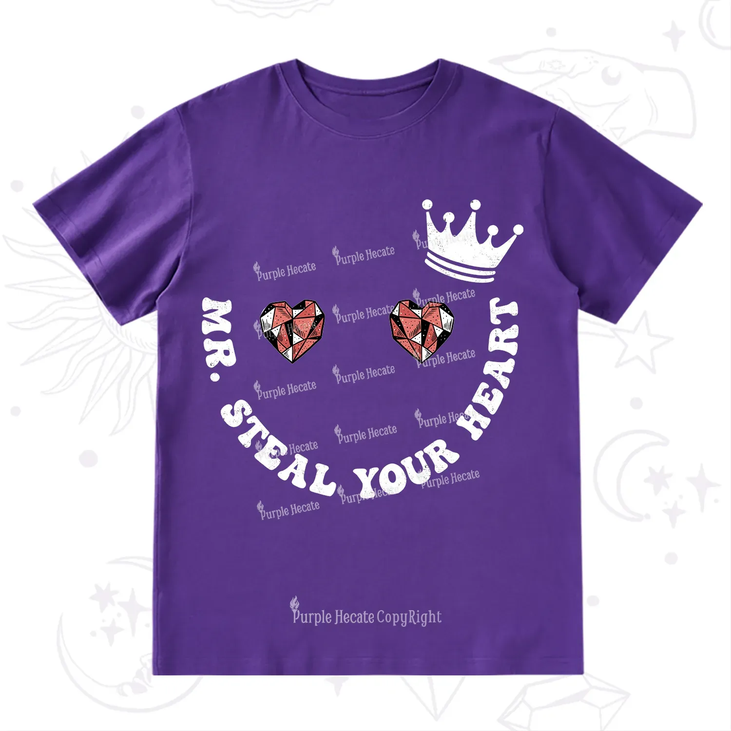 Purplehecate Mr Steal Your Heart Valentine T-Shirt