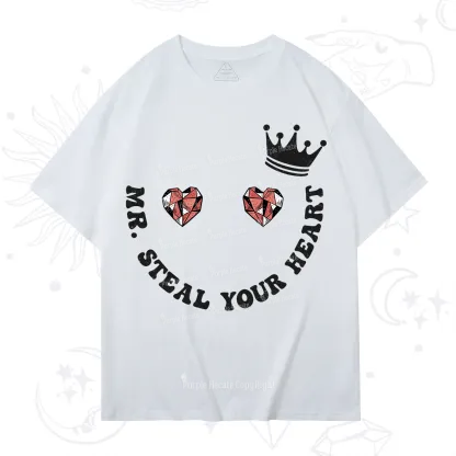 Purplehecate Mr Steal Your Heart Valentine T-Shirt