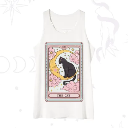 Purplehecate The Cat Tarot Card Tank