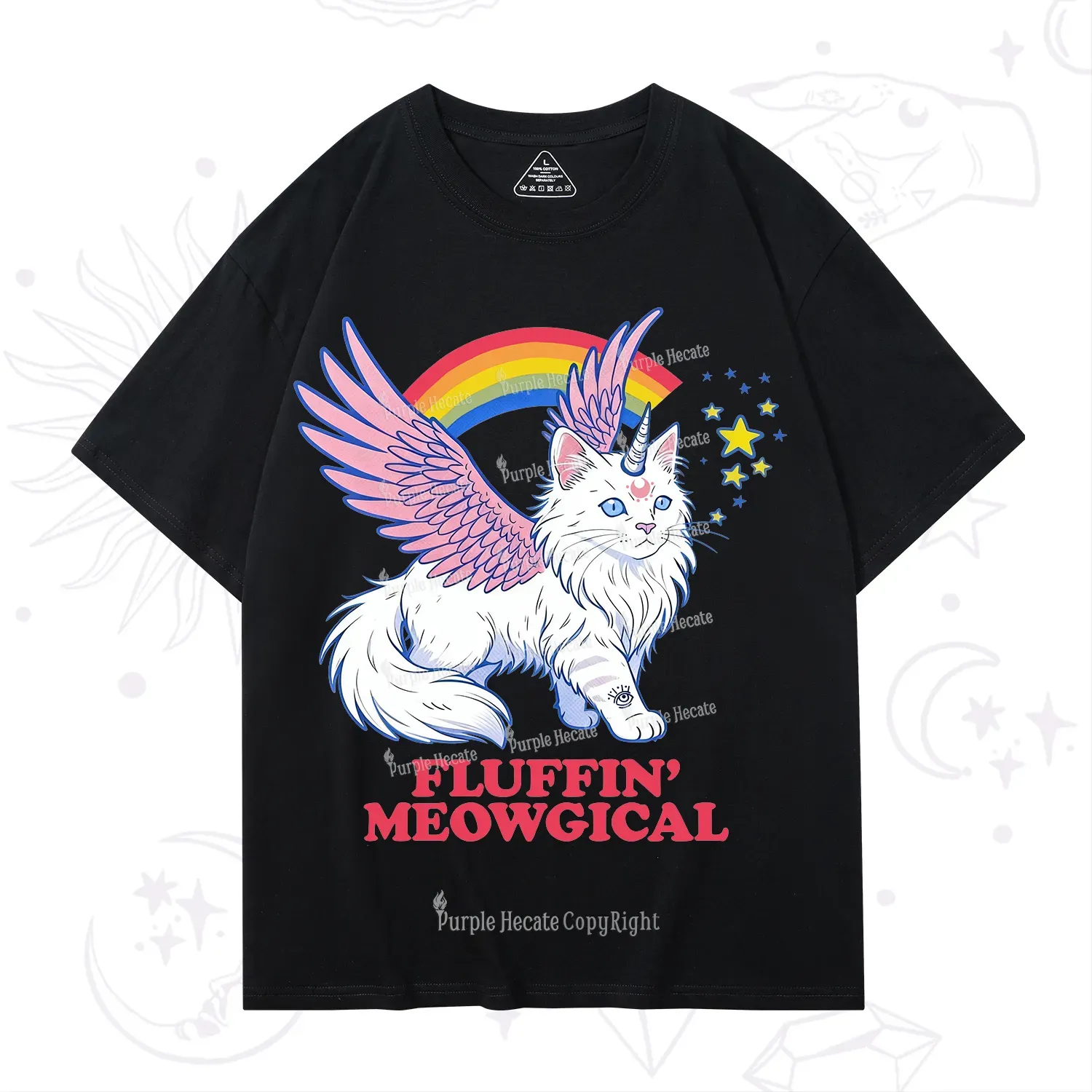 Purplehecate Fluffin Meowgical T-Shirt