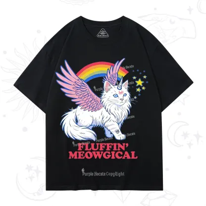 Purplehecate Fluffin Meowgical T-Shirt