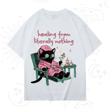 Purplehecate Healing From Literally Nothing T-Shirt