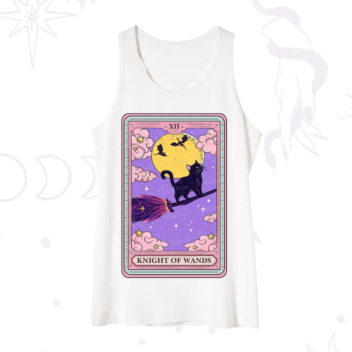 Purplehecate The Knight of Wands Tarot Tank