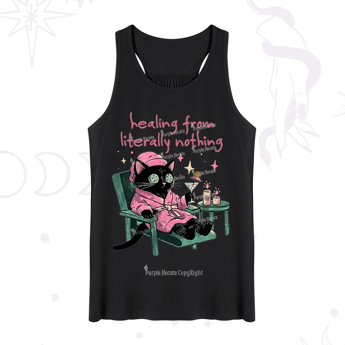 Purplehecate Healing From Literally Nothing Tank