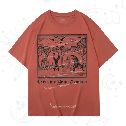 Purplehecate Exercise Your Demons T-Shirt