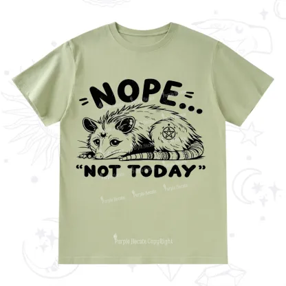 Purplehecate Not Today Possum T-Shirt