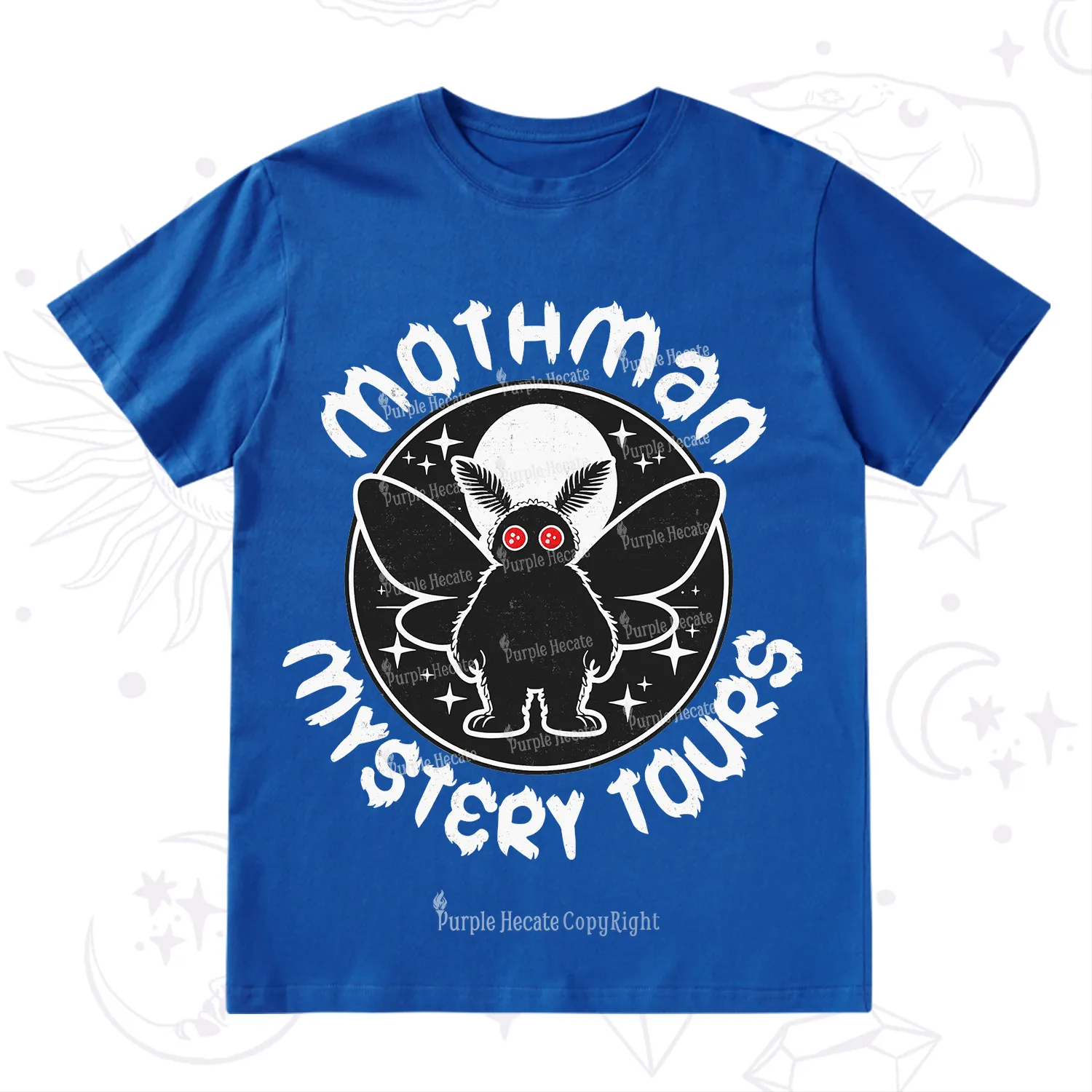 Purplehecate Mothman Mystery Tours T-Shirt