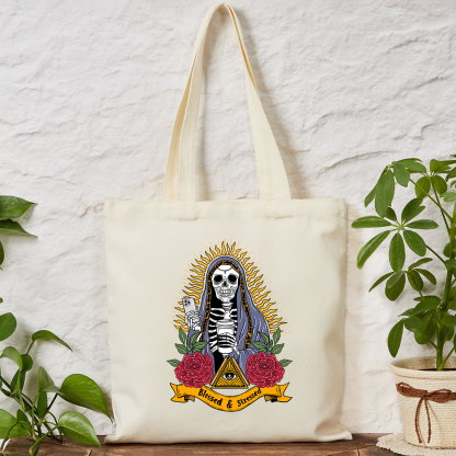 Purplehecate Blessed And Stressed Tote Bag